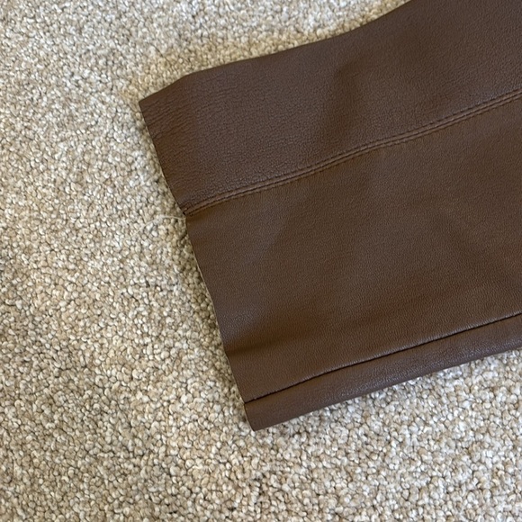 Gorgeous AKRIS leather pants/leggings size 8 - Picture 8 of 9